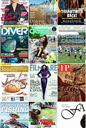 50 Assorted Magazines - August 04 2019
