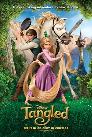 Rapunzel on the Tower